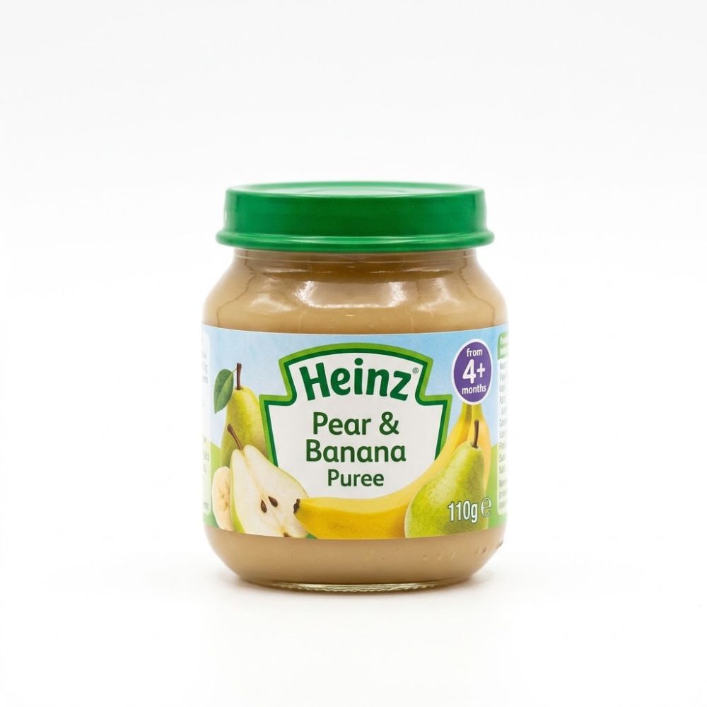3.jpg Heinz Pear & Banana Puree (110g) - Image 1